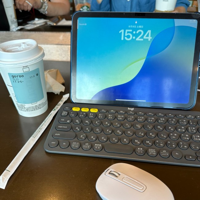 iPadとキーボード